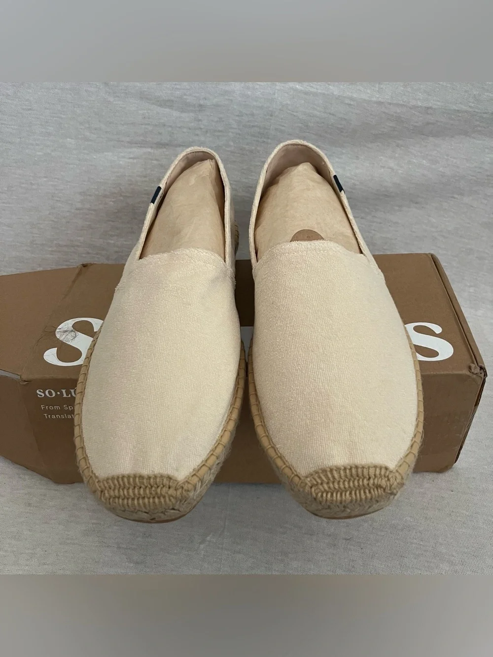 Soludos Original Espadrille Undyed Natural Canvas